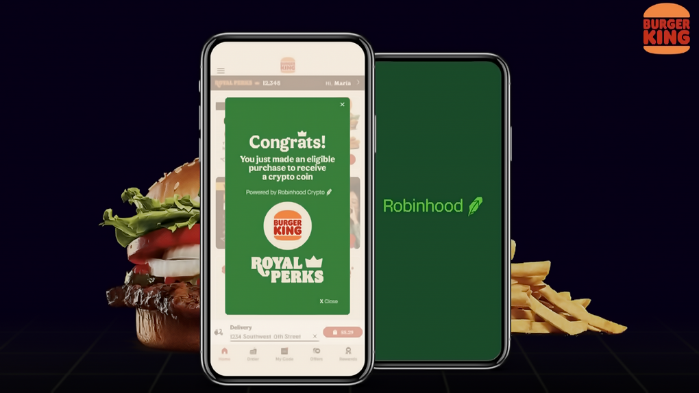 Burger King partners with Robinhood