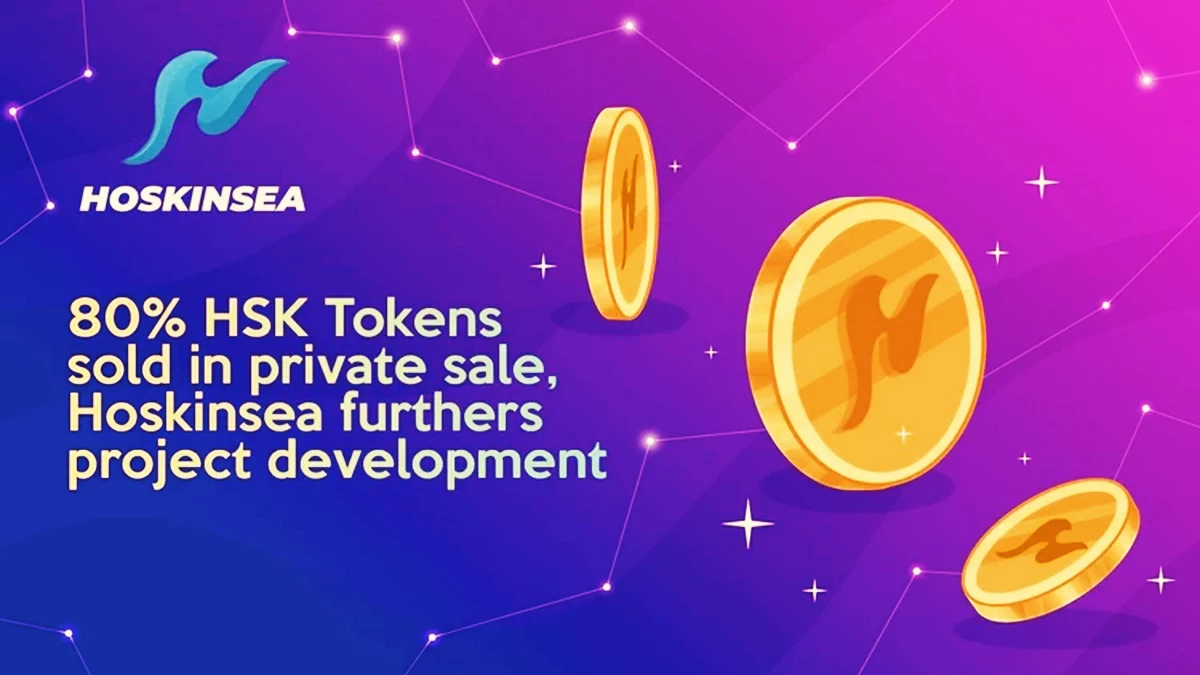 Hoskinsea Sold 80% of Allocated Tokens