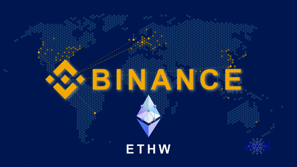 Binance Announcement, Binance Pool ETHW mining will be possible